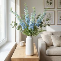 Product Artificial Larkspur Blue Artificial Flower Delphinium 130cm