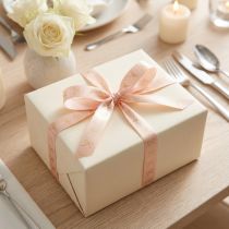 Product Pink Ribbon with Golden Bow Design 15mm x 18m for Gift Wrapping and Crafts