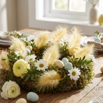 Product Real feathers for crafting in light yellow, 5cm – 10cm, 20g