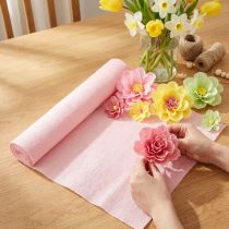 Product Florist crepe paper, florist crepe, pink, 50×250cm, 5 pieces