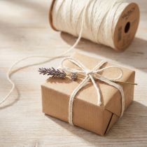 Product Jute cord white Cord for handicrafts Ø2mm 50m