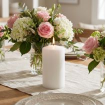 Product Pillar Candle 100/80 White 6 Pcs