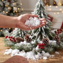 Product Snowflakes Flaky Artificial Snow White 100g × 2pcs