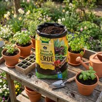 Product FRUX Organic Herb and Seedling Soil with Natural Clay, Organic Soil, Herb Soil, 18l