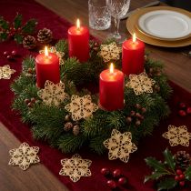 Product Christmas Stars Stars Christmas Decoration Metal Ø6cm 36 pcs