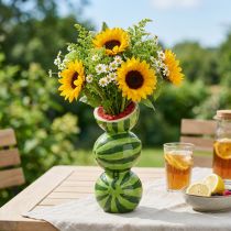 Product Vase watermelon ceramic vase summer decoration ceramic H22cm