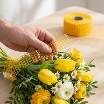 Product Mesh Tape 4.5cm x 10m Yellow
