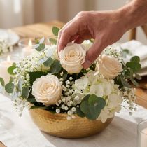 Product Rose heads, preserved flowers for elegant floral arrangements, 5cm, 6 pieces