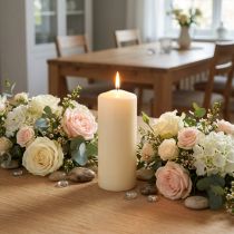 Product Pillar candle 150/60 cream 8pcs