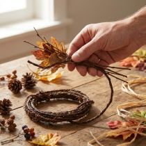 Product Wire Rustic Dark Brown Jewelry Wire Rustic 3-5mm 3m