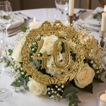 Product Anniversary number 40 in gold