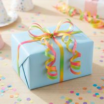 Product Curling Ribbon Colorful Gradient Gift Ribbon Green, Yellow, Pink 10mm 250m