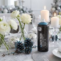 Product Glitter Spray Montana Effect Spray Paint Blue Cosmos 400ml