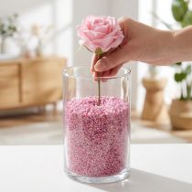 Product Decorative granules pink decorative stones 2mm - 3mm 2kg