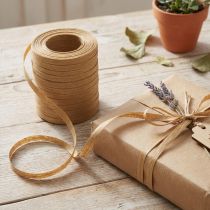 Product Brown Paper Curling Ribbon 10mm x 1m for Gift Wrapping and Crafts
