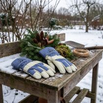Product Kixx winter gloves size 10 blue, beige