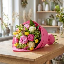 Product Cuff paper pink 37.5cm 100m