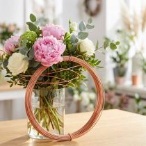 Product Flexible decorative wire for crafting and floristry, made of aluminum