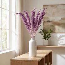 Product Amaranth Dried Flowers Dyed for modern home décor 100cm 5 pieces