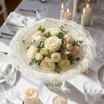 Product Bouquet cuff - elegant accessory for perfect flower arranging - 20cm, 8 pieces