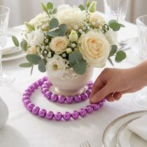 Product Decorative Beads Ø8mm Violet 250 pcs