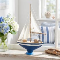 Product Sailboat decoration for unique character and maritime charm in the home 54cm