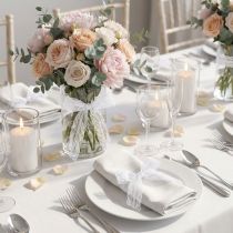 Product Decorative Ribbon Lace White 40mm 20m