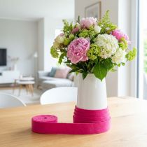 Product Felt ribbon pink wool ribbon wool felt pot ribbon decorative fabric 15cm 5m