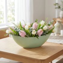 Product Decorative bowl, plant bowl, pastel green 55cm x 14.5cm H17cm