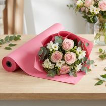 Product Cuff paper flower paper tissue paper pink 25cm 100m