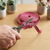 Product Pink Leopard Print Curling Ribbon 10mm x 100m for Gift Wrapping and Crafting