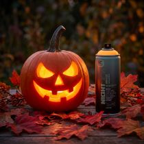 Product Fluorescent paint spray can Nightglow Orange 400ml