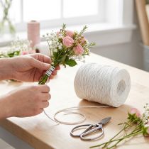 Product Paper Wire White Paper Wrapping Wire 0.4mm 205m