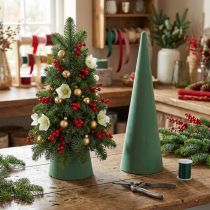 Product Floral foam cone wet floral foam H40cm 2 pcs
