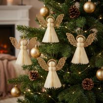 Product Paper Angel Christmas Angel Decoration Paper White H12cm 4 pcs