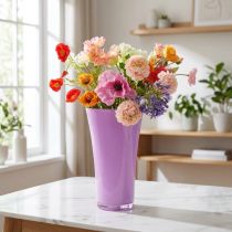 Product Vase “Fizzy” Ø20cm H35cm Purple 1 pc