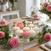 Product Floating Candles White 4.5cm 28 pcs