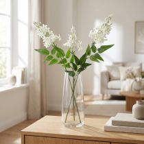 Product Flowering branch Phlox artificial flowers white 78cm 3pcs