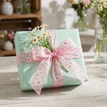 Product Gift ribbon pink 20mm 20m