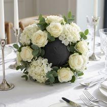 Product Floral foam ball floral composition black Ø16cm 2 pcs