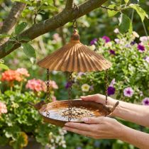 Product Decorative bird bath, bird bath, grate decorative garden Ø23cm H27.5cm