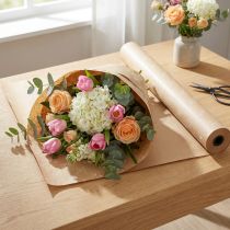 Product Cuff paper tissue paper natural flowers 25cm 100m