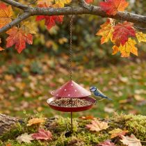 Product Bird feeder fly agaric for hanging rust Ø15,5cm