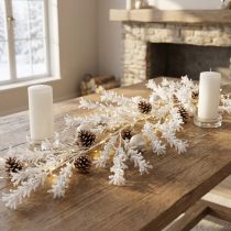 Product Artificial winter branch decoration frost winter decoration white 124cm