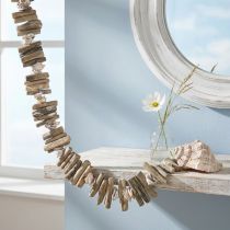 Product Deco garland shells and driftwood 90cm
