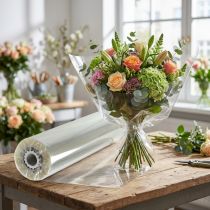 Product Flower decoration foil flower foil 75cm x 1000m