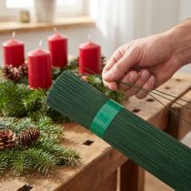 Product Plug-in wire painted green 0.7mm 300mm 2.5kg