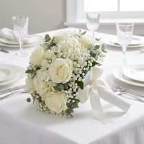 Product Floral foam bridal bouquet holder Lady 2 18cm Ø8cm 6 pcs