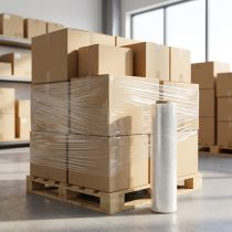 Product Stretch film clear colorless film for packaging 300m