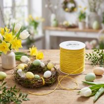 Product Paper cord wire wrapped Ø2mm 100m yellow